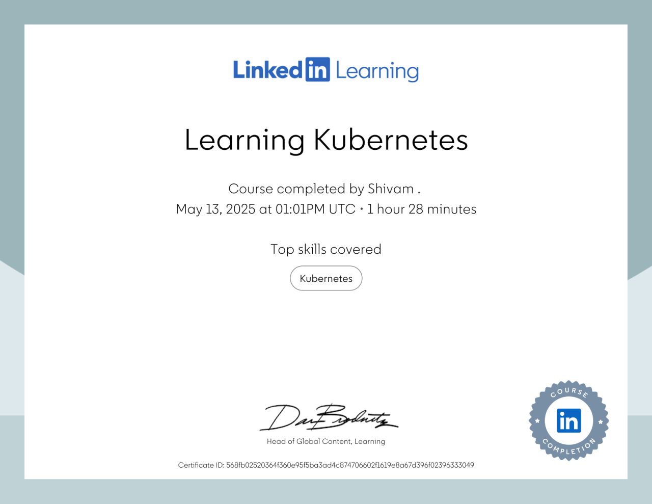 Learning Kubernetes
